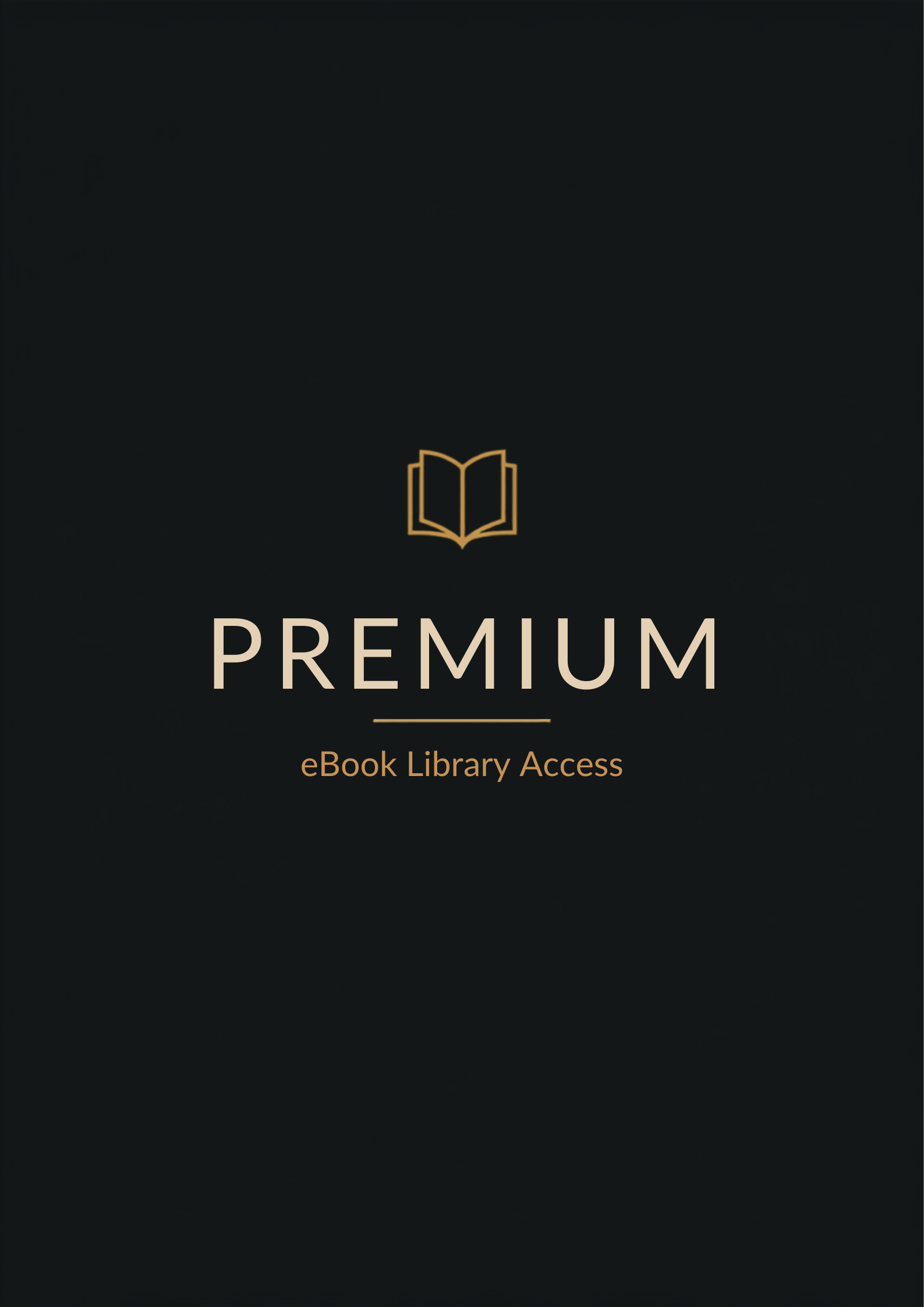 Premium eBook Library Access cover